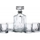 Shop quality BarCraft Cut-Glass Whisky Decanter and Tumbler Gift Set  (5 Pieces) in Kenya from vituzote.com Shop in-store or online and get countrywide delivery!