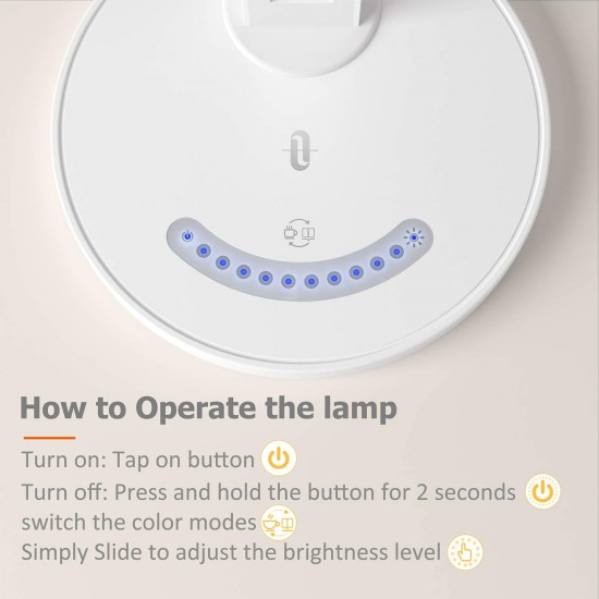 Shop quality TaoTronics LED Desk/Table Lamps, Dimmable Office Lamp + USB Charging Port + 5 Lighting Modes + 7 Brightness Levels, Touch Control in Kenya from vituzote.com Shop in-store or online and get countrywide delivery!