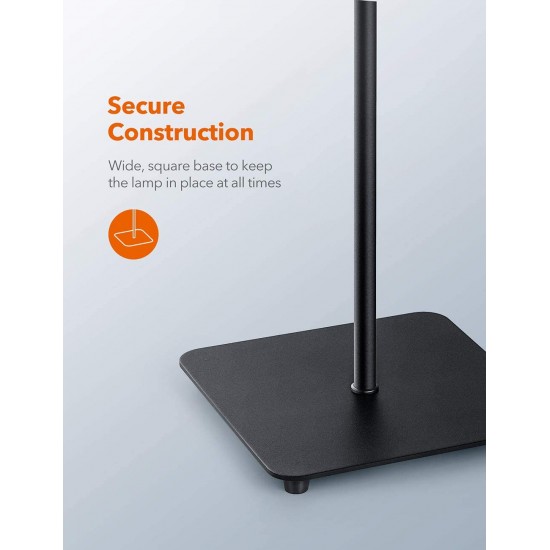 TaoTronics Black LED Floor Standing Lamp + Dimmable 4 Brightness Levels & Adjustable Gooseneck Lighting ( 69. 3” Height), TT-DL072BLK Shop quality TaoTronics Black LED Floor Standing Lamp + Dimmable 4 Brightness Levels & Adjustable Gooseneck Lighting ( 69. 3” Height) in Kenya from vituzote.com Shop in-store or get countrywide delivery!