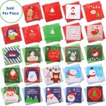BPG Mini Greeting Merry Christmas Blank Note Cards - Assorted , 2.7x 2.7 Inches