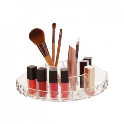 Premier Clear Diamond Cosmetic Organiser