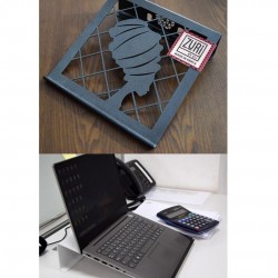 Zuri Laptop Riser – Silver Design