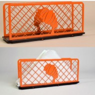 Zuri Rectangular Heavy Base Serviette Napkin Holder– Lady Design Orange