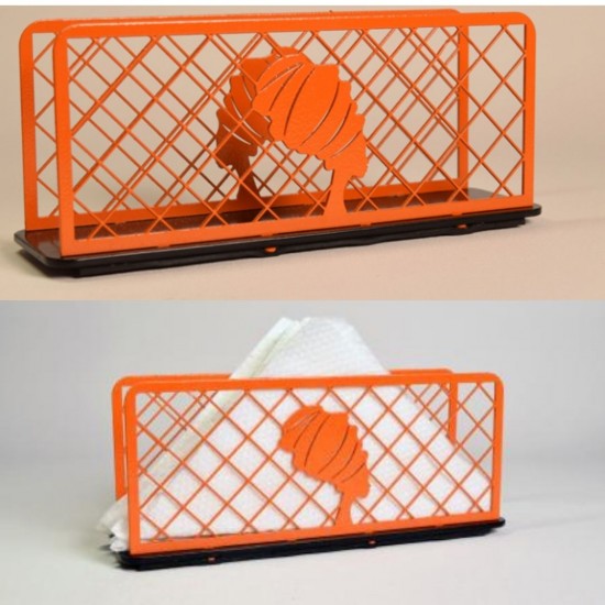 Shop quality Zuri Rectangular Heavy Base Serviette Napkin Holder– Lady Design Orange in Kenya from vituzote.com Shop in-store or online and get countrywide delivery!