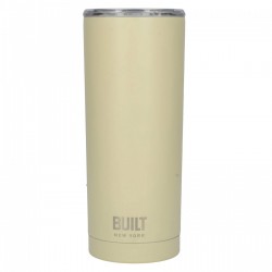 Built Double Walled Stainless Steel Water Bottle/ Travel Mug Vanilla, 565ml