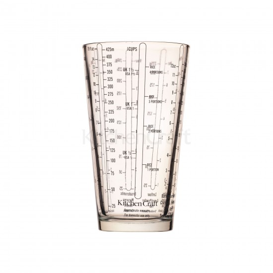 Kitchen Craft Glass Measuring Cup - 425ml / 1½ cups, KCGLSMEASURE Shop quality Kitchen Craft Glass Measuring Cup - 425ml / 1½ cups in Kenya from vituzote.com Shop in-store or online and get countrywide delivery!