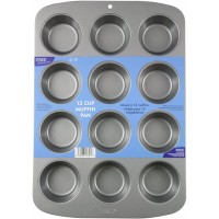 PME Carbon Steel Non-Stick 12 Cup Muffin Pan - 6.8 inches