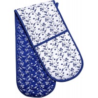 Premier Rose Double Oven Glove - Blue