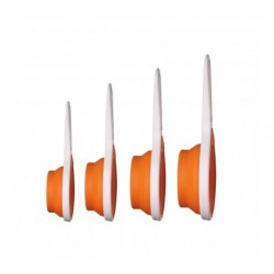 Premier Zing Measuring Cups - Orange, Set of 4