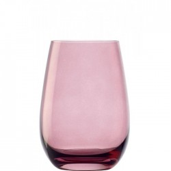 Stolzle Elements Glass Tumbler Lilac, 465 ML, Set of 6  (Made in Germany)