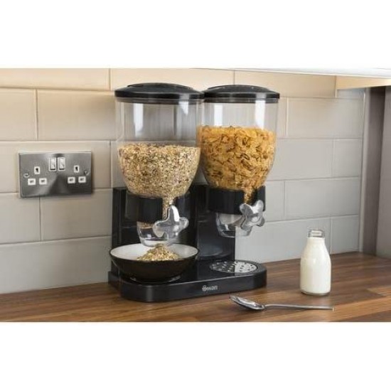 Swan Double Cereal Dispenser, Black, 3.5 Litre each, SWKA1070N Shop quality Swan Double Cereal Dispenser, Black, 3.5 Litre each in Kenya from vituzote.com Shop in-store or online and get countrywide delivery!