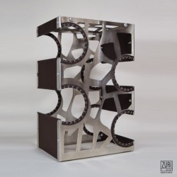 Zuri 4 Bottle Tabletop Wine Bottle Display Holder