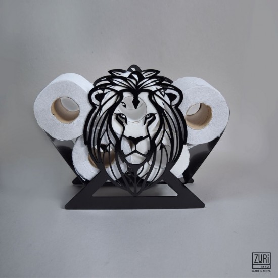 Shop quality Zuri Lion Design Toilet Roll Holder ( Up to 7 Rolls) in Kenya from vituzote.com Shop in-store or online and get countrywide delivery!