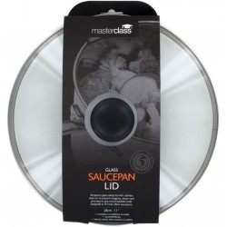 Masterclass Tempered Glass Saucepan Lid, 28cm (11")