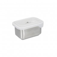 MasterClass All-in-One Lunch-Sized Stainless Steel Dish, 750ml ( Microwave Safe, Fridge + Freezer + Oven Safe)