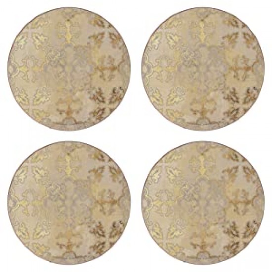 Shop quality Creative Tops Gold Impressions Pack Of 4 Premium Round Coasters in Kenya from vituzote.com Shop in-store or online and get countrywide delivery!