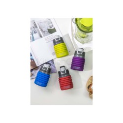 Colourworks Silicone Collapsible Hydration Bottle 550ml ( Asorted Colours)