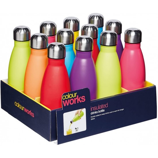 Shop quality Colourworks Insluated Vacuum Drinks Bottle, 350ml - Assorted Colours in Kenya from vituzote.com Shop in-store or online and get countrywide delivery!