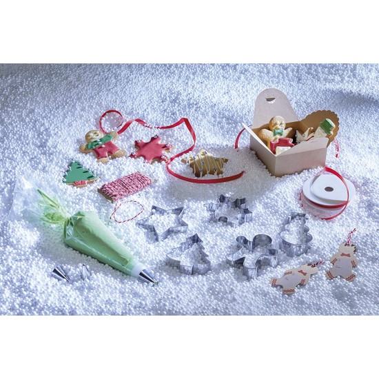 Shop quality Sweetly Does It Christmas Cookie Cutter Set with Sweet, Gift, Piping Bags and Nozzles in a Box, Stainless Steel in Kenya from vituzote.com Shop in-store or online and get countrywide delivery!
