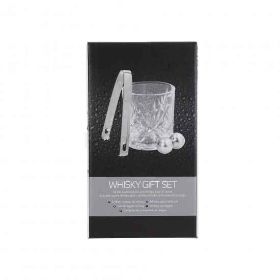 Shop quality BarCraft Whiskey Gift Set - Glass, tongs and two whiskey balls in Kenya from vituzote.com Shop in-store or online and get countrywide delivery!