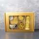 Candlelight Bohemian Gift Set Amber Lily Yellow in Gift Box - 6 Pieces Candlelight Bohemian Gift Set Amber Lily Yellow in Gift Box - 6 Pieces