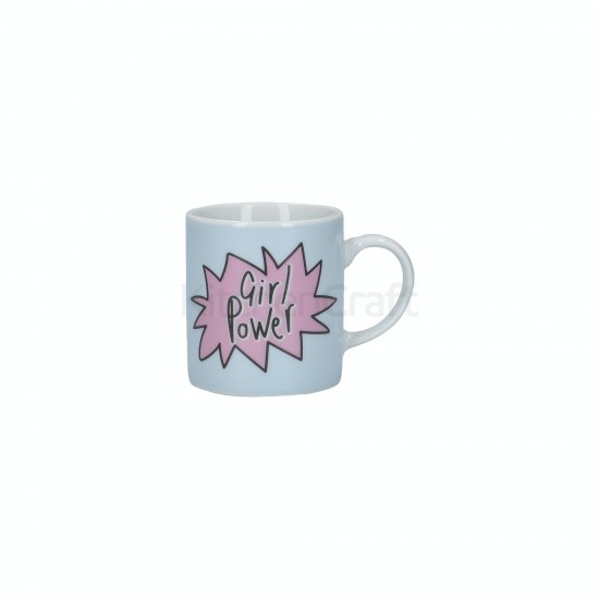 KitchenCraft Porcelain 'Cool Dude' Espresso Cup, 80ml KitchenCraft Porcelain 'Cool Dude' Espresso Cup, 80ml