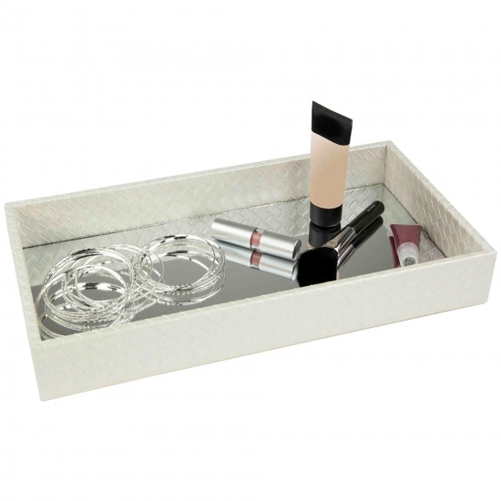 Shop quality Home Basics Leather Vanity Tray, Ivory in Kenya from vituzote.com Shop in-store or online and get countrywide delivery!