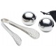 BarCraft Ice Ball Set, Stainless Steel, Pack of 2 Reusable Ice Cubes with Tongs and Storage Bag, BCICESS3PC Shop quality BarCraft Ice Ball Set, Stainless Steel, Pack of 2 Reusable Ice Cubes with Tongs and Storage Bag in Kenya from vituzote.com Shop in-store or online and get countrywide delivery!