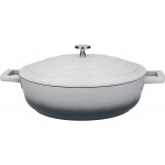 Master Class Shallow 4 Litre Casserole Dish with Lid - Ombre Grey