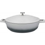 Master Class Shallow 4 Litre Casserole Dish with Lid - Ombre Grey