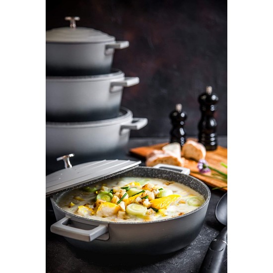 Master Class Shallow 4 Litre Casserole Dish with Lid - Ombre Grey, MCMSCRD28GRY Shop quality Master Class Shallow 4 Litre Casserole Dish with Lid - Ombre Grey in Kenya from vituzote.com Shop in-store or online and get countrywide delivery!