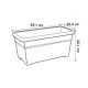 Shop quality Elho Algarve Long Planter, 60cm - Anthracite in Kenya from vituzote.com Shop in-store or get countrywide delivery!