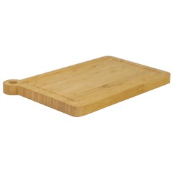 Home Basics Michael Graves Designs Bamboo Cutting Board With Juice Well, (8" X 12")