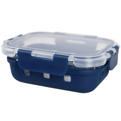 Home Basics Michael Graves Design Food Storage Container, 340 Grams, Indigo
