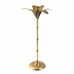 Candlelight Gold Palm Tree shaped Candle Holder - 42 cm Tall