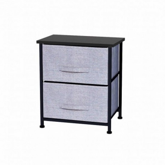 Shop quality Home Basics 2 Drawer Storage Tower Organizer Light Grey in Kenya from vituzote.com Shop in-store or online and get countrywide delivery!