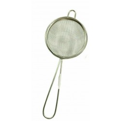 BarCraft Small Stainless Steel Fine-Mesh Sieve / Tea Strainer, 4.5 cm 
