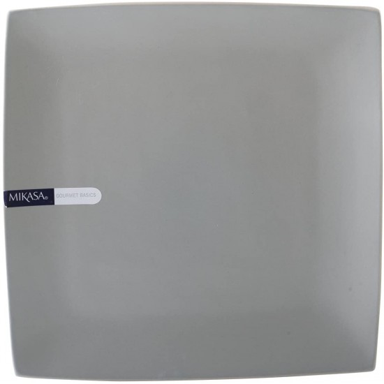 Shop quality Mikasa Gourmet Ceramic Square Dinner Plate, Grey - 27 cm (10½ Inch) in Kenya from vituzote.com Shop in-store or online and get countrywide delivery!