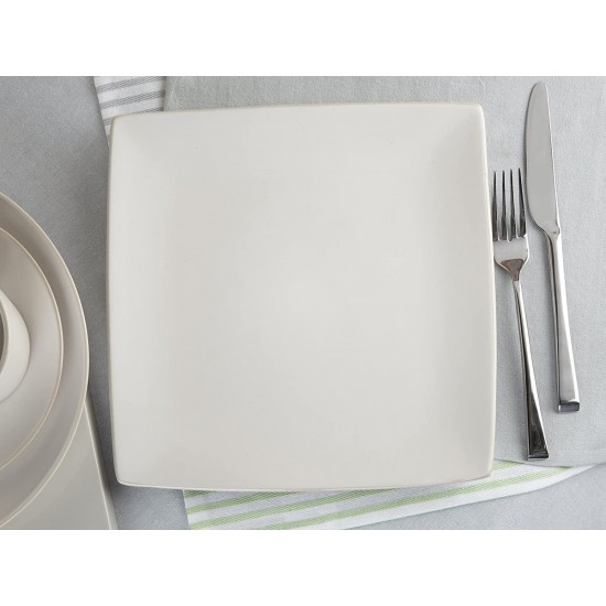 Shop quality Mikasa Gourmet Ceramic Square Dinner Plate, White - 27 cm (10½ Inch) in Kenya from vituzote.com Shop in-store or online and get countrywide delivery!