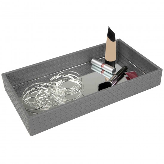 Shop quality Home Basics Decorative Vanity Tray with Mirror, Chrome in Kenya from vituzote.com Shop in-store or online and get countrywide delivery!