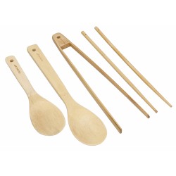 World of Flavours Bamboo Tool Set - 4 Piece