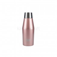Built Apex Insulated Double Walled Bottle - Rose Gold, 330ml