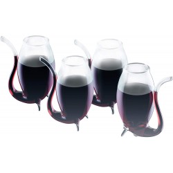 BarCraft Liqueur/Port Sippers in Gift Box, Glass, 90 ml, Set of 4