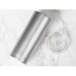 Built Insulated Travel Mug/Vacuum Flask, Stainless Steel, 590 ml (20 oz) - Silver