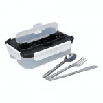 Built Professional Leakproof Box with Stainless Steel Cutlery, 1 Litre
