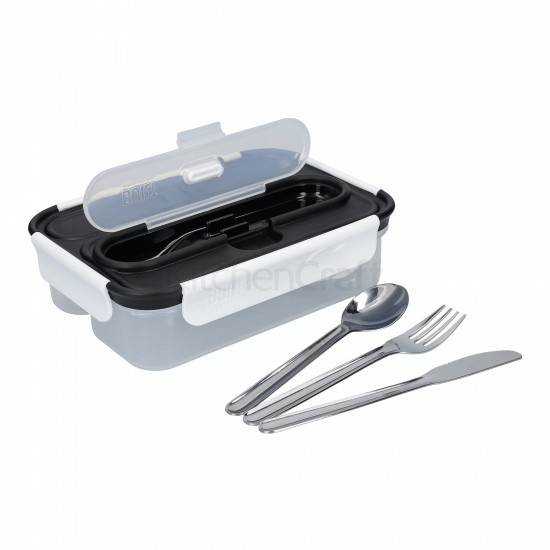 Shop quality Built Professional Leakproof Box with Stainless Steel Cutlery, 1 Litre in Kenya from vituzote.com Shop in-store or online and get countrywide delivery!