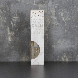 Candlelight Calm Reed Diffuser in Gift Box French Linen Scent, 75ml