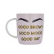 Shop quality Candlelight Ceramic Mug Good Brows Pink/Gold 8.6cm in Kenya from vituzote.com Shop in-store or online and get countrywide delivery!