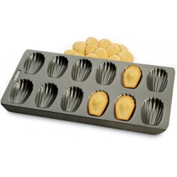 Chicago Metallic Non-Stick Madeleine Pan