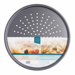 Chicago Metallic Non-Stick Perforated Pizza Pan Crisper